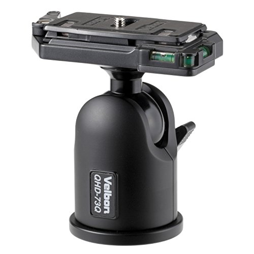 【中古】 Velbon 自由雲台 QHD-73Q 大型 底面径64mm クイックシュー対応 アルミ製 471727 Amazon | Velbon 自由雲台 QHD-73Q 大型 底面径64mm クイックシュー
